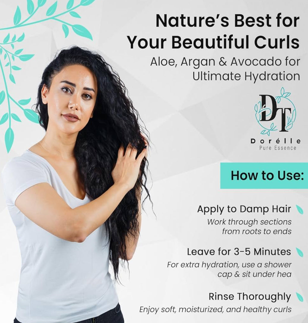 Deep Moisture Conditioner - For Wavy, Curly, Coily & Kinky Hair