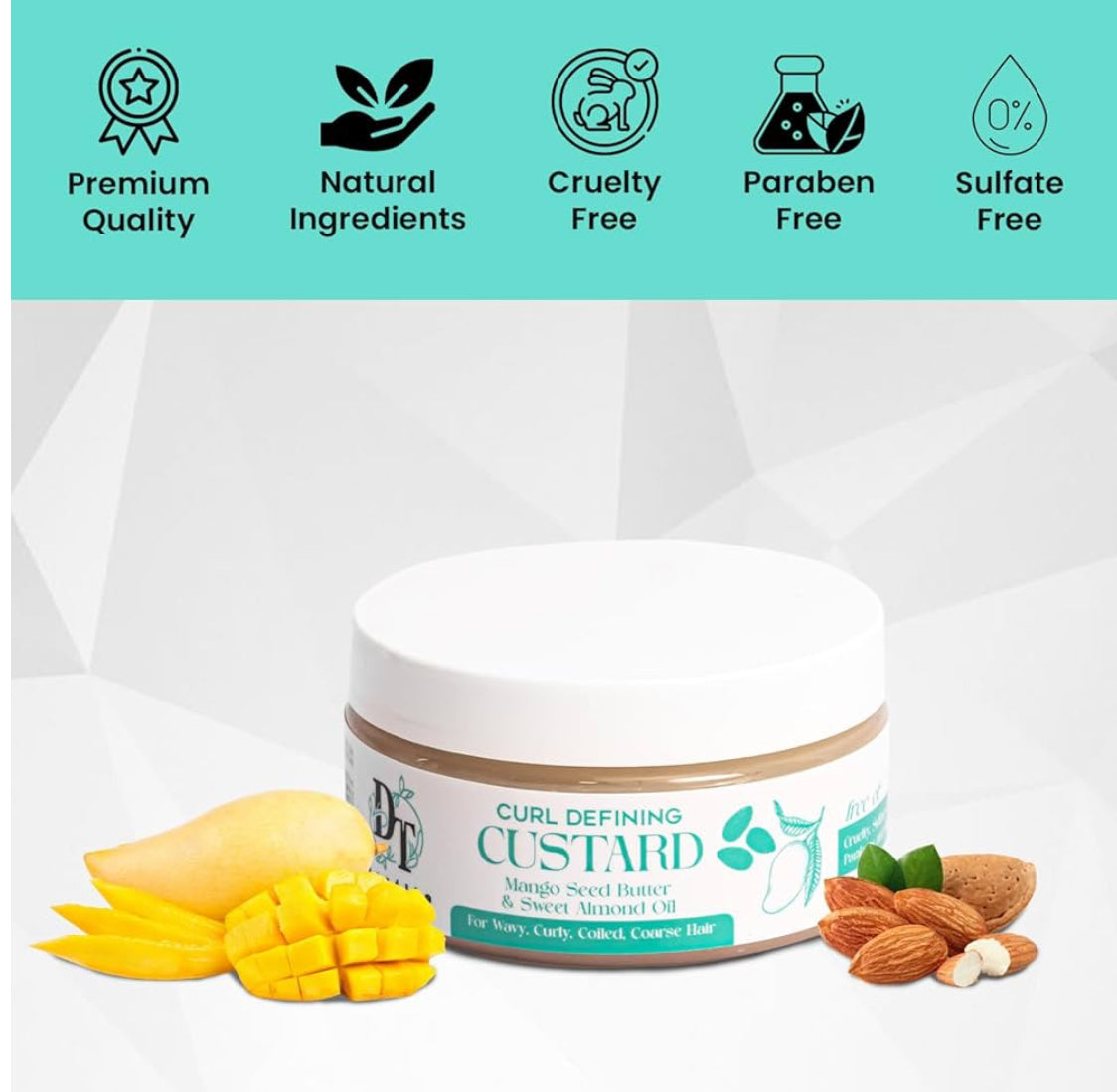 Kinky Curly Curl Custard | Hair Custard | Dorelle Pure Essence
