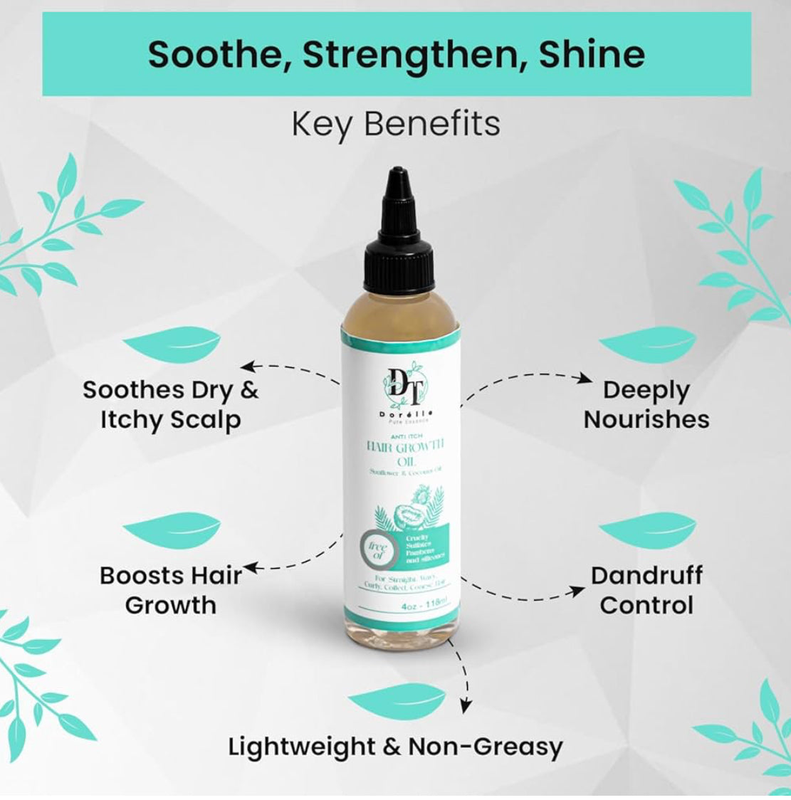 Hair Booster Oil | Hair Growth Oil | Dorelle Pure Essence