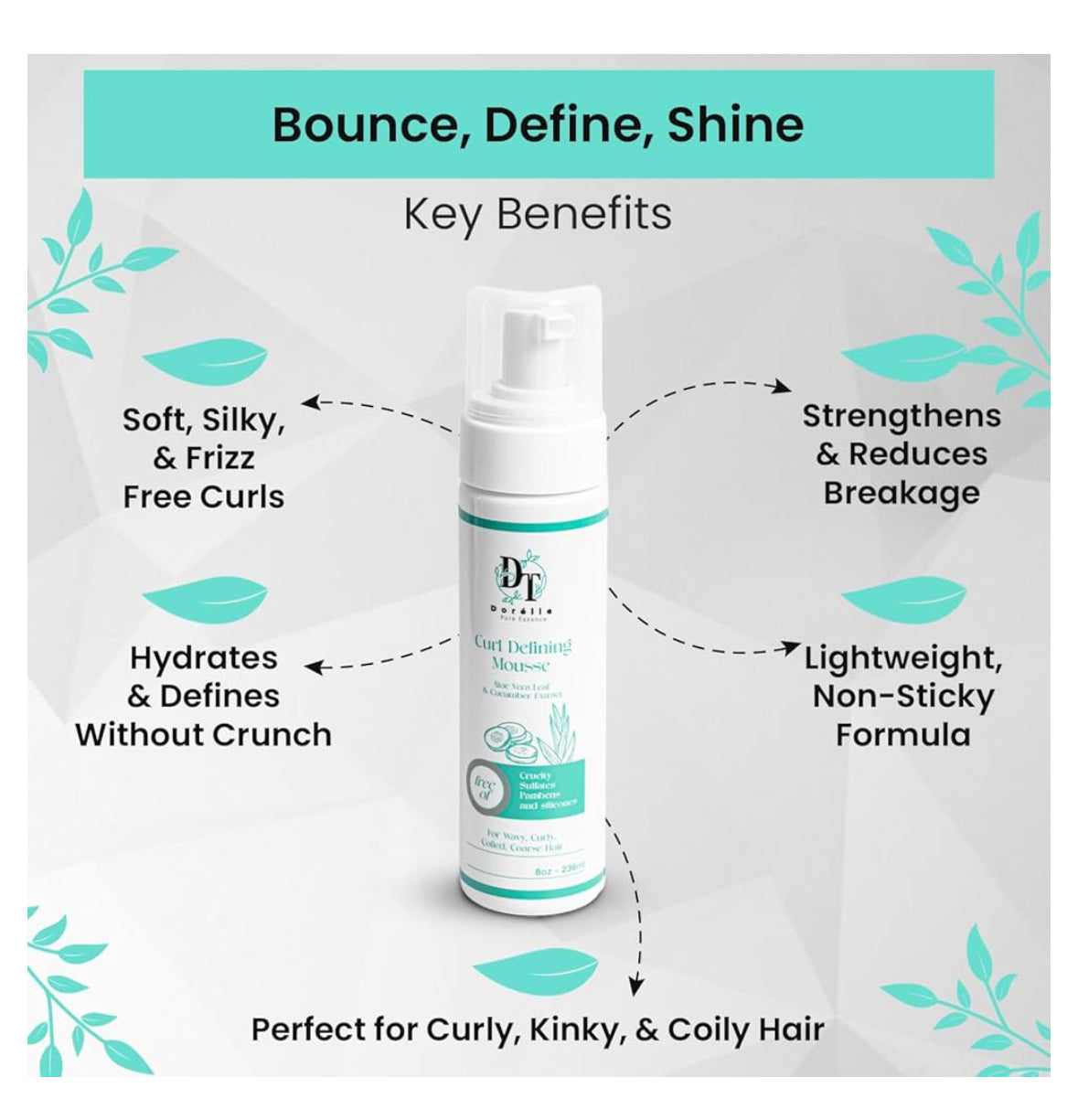 Curl Defining Mousse | Dorelle Pure Essence