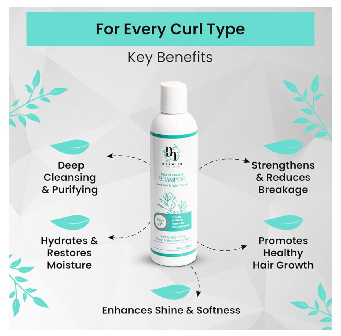 Deep Cleansing Shampoo | Dorelle Pure Essence