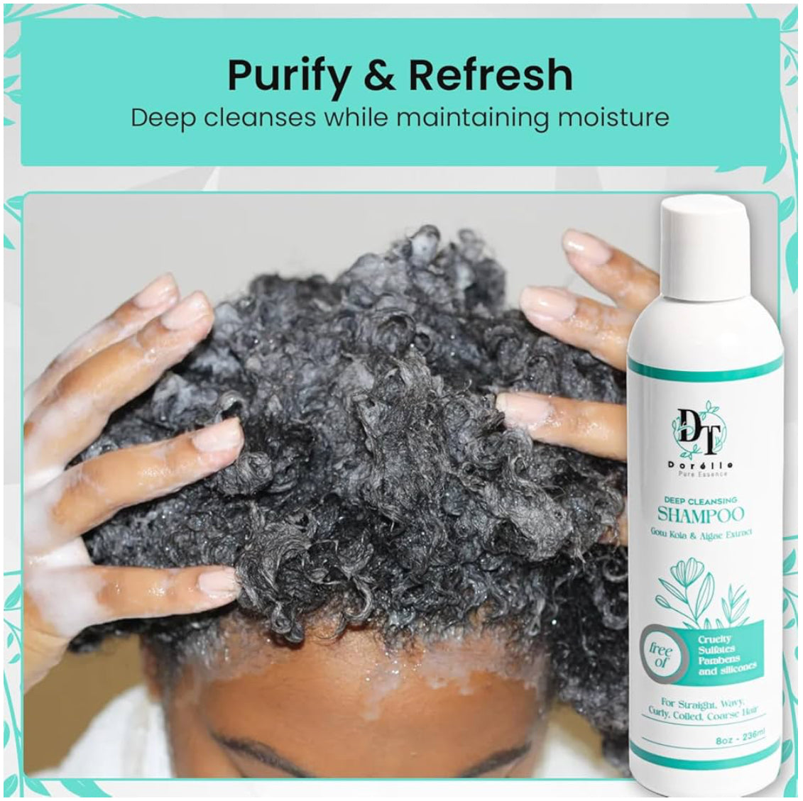 Deep Cleansing Shampoo | Dorelle Pure Essence