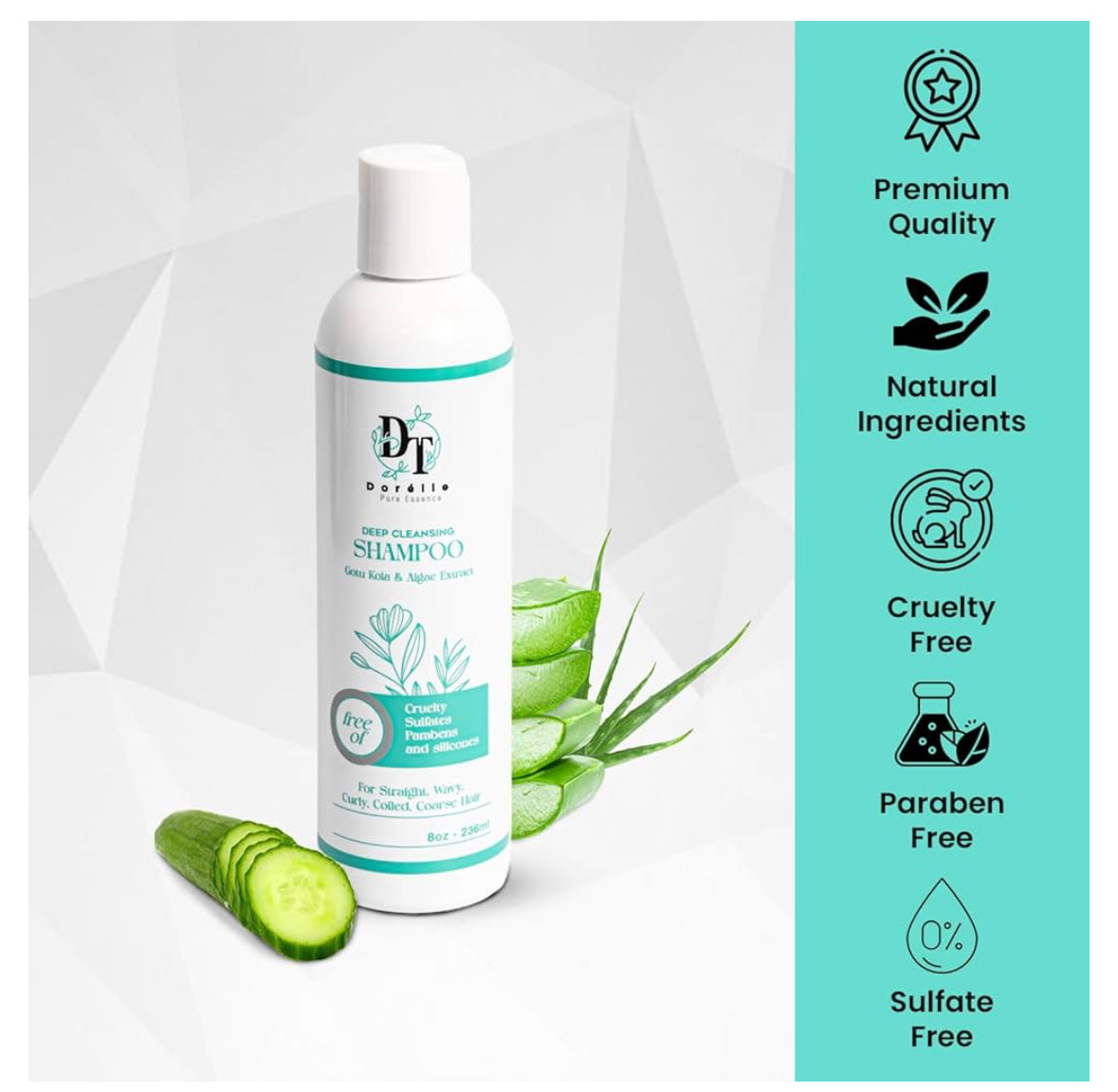 Deep Cleansing Shampoo | Dorelle Pure Essence