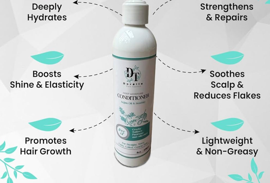Deep Moisture Conditioner - For Wavy, Curly, Coily & Kinky Hair