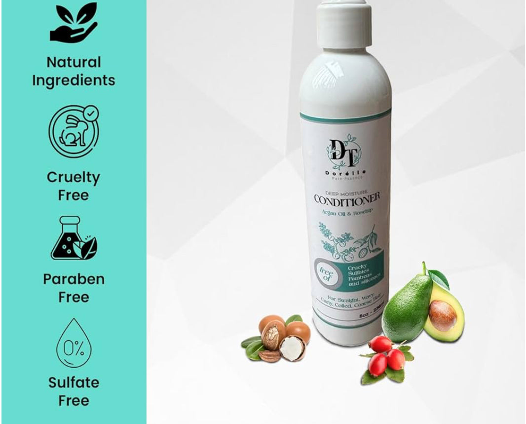 Deep Moisture Conditioner - For Wavy, Curly, Coily & Kinky Hair