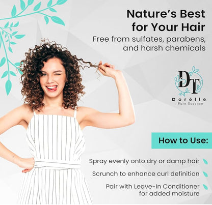 Leave-In Hydrating Conditioner -  For Curly & Wavy Hair