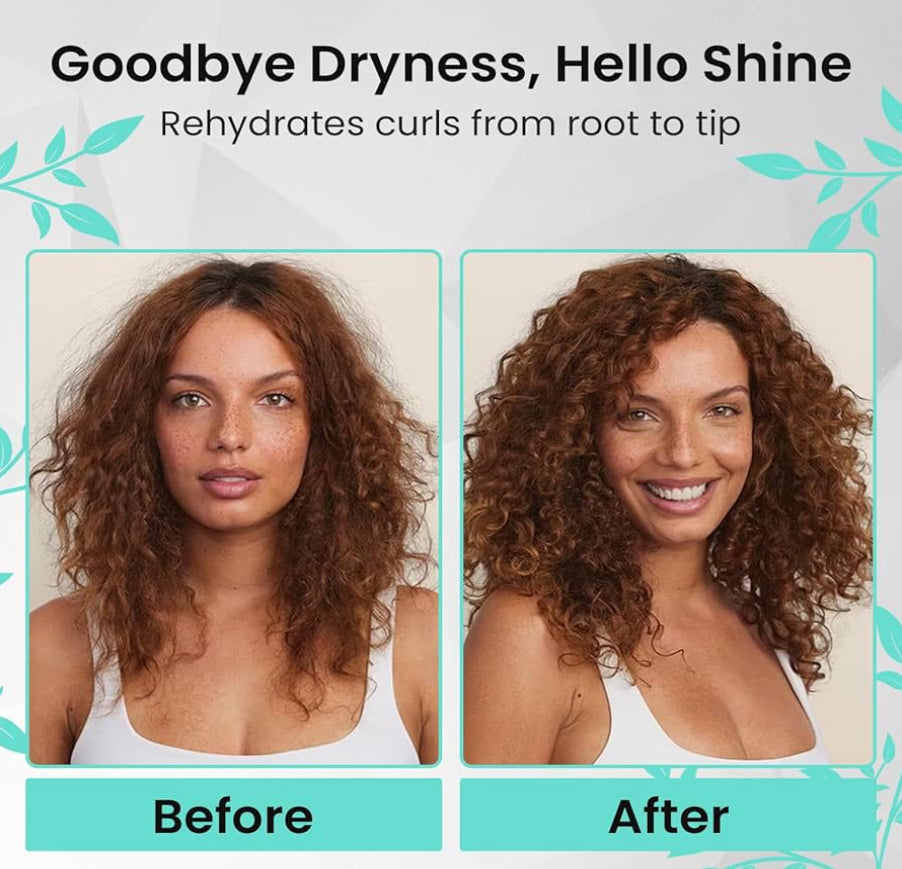 Leave-In Hydrating Conditioner -  For Curly & Wavy Hair