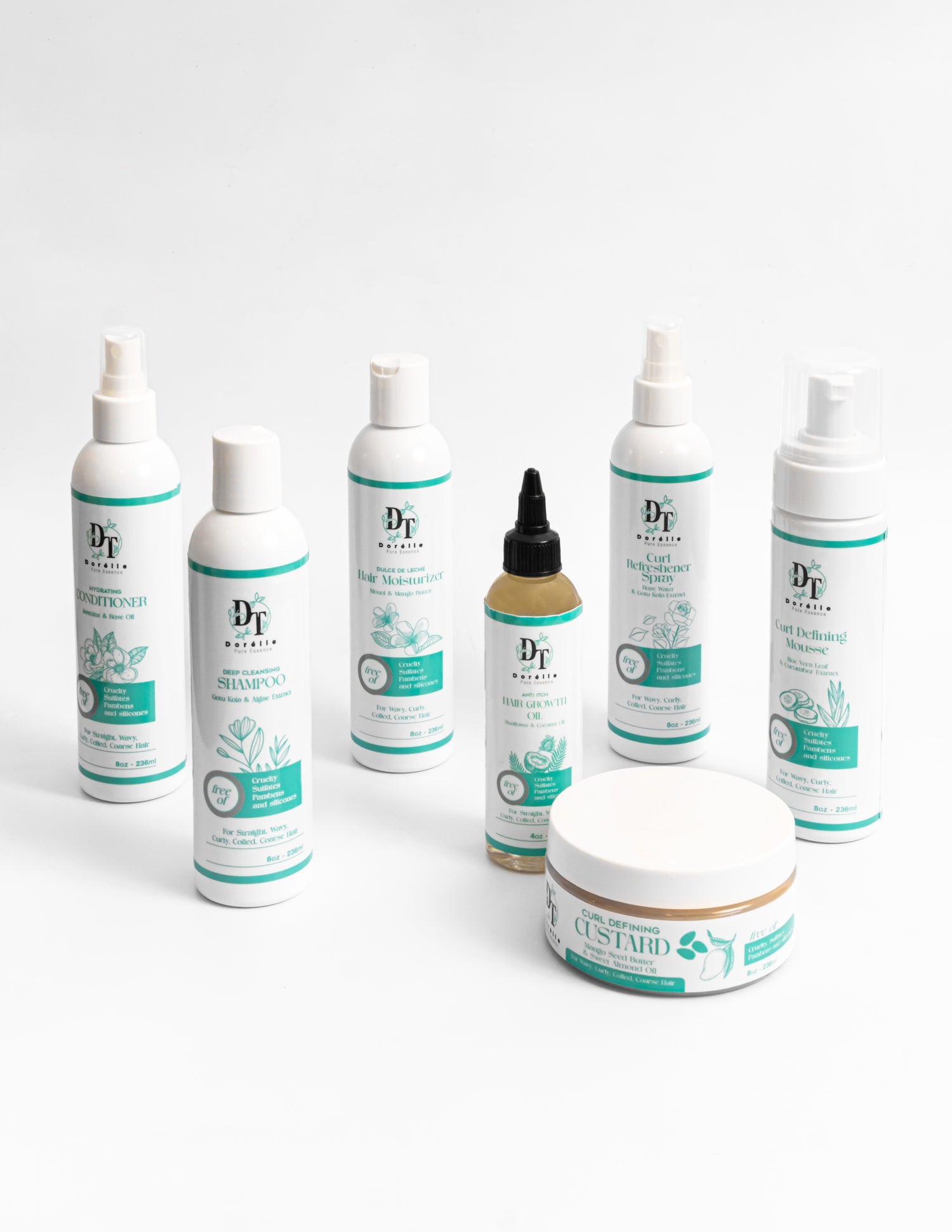 Women's Hair Kit | Hair Moisturizing Kit | Dorelle Pure Essence